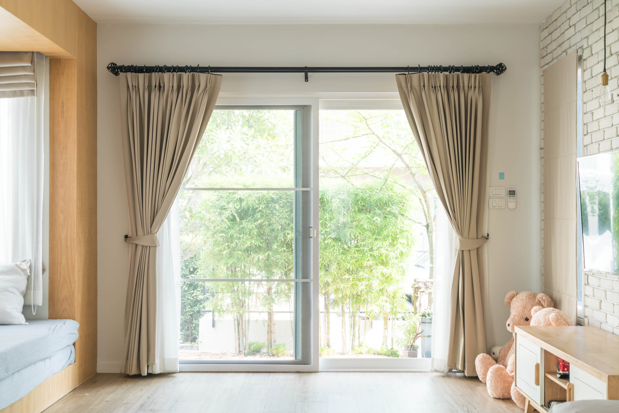 Bedroom Curtains in Long Beach Island