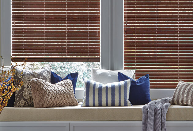 Faux Blinds for Living Room