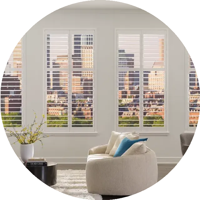 living room shutters